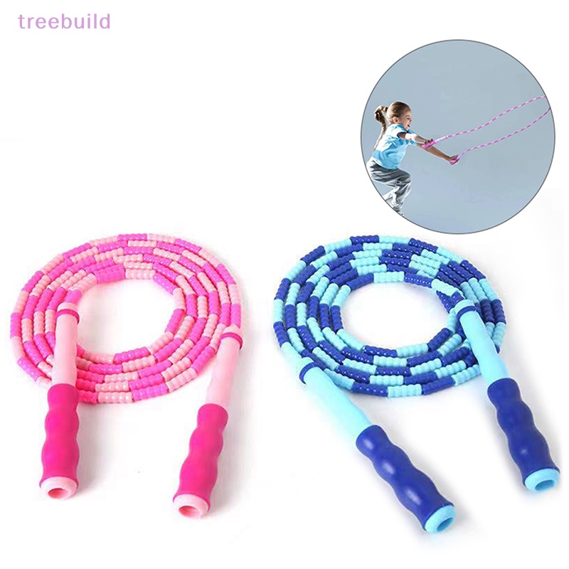 [treebuild] Skill Jumping Bamboo Jump Rope PVC Beginner Adult Children