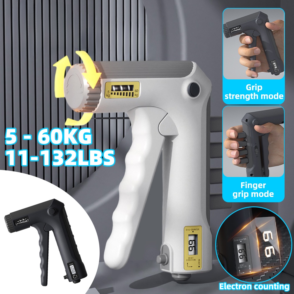 Finger Exerciser Spring Hand Grip 560Kg Wrist Finger Trainer Power