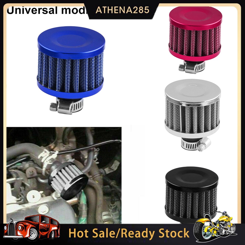 12mm Universal Cold Air Intake Filter Crankcase Vent Valve Breather