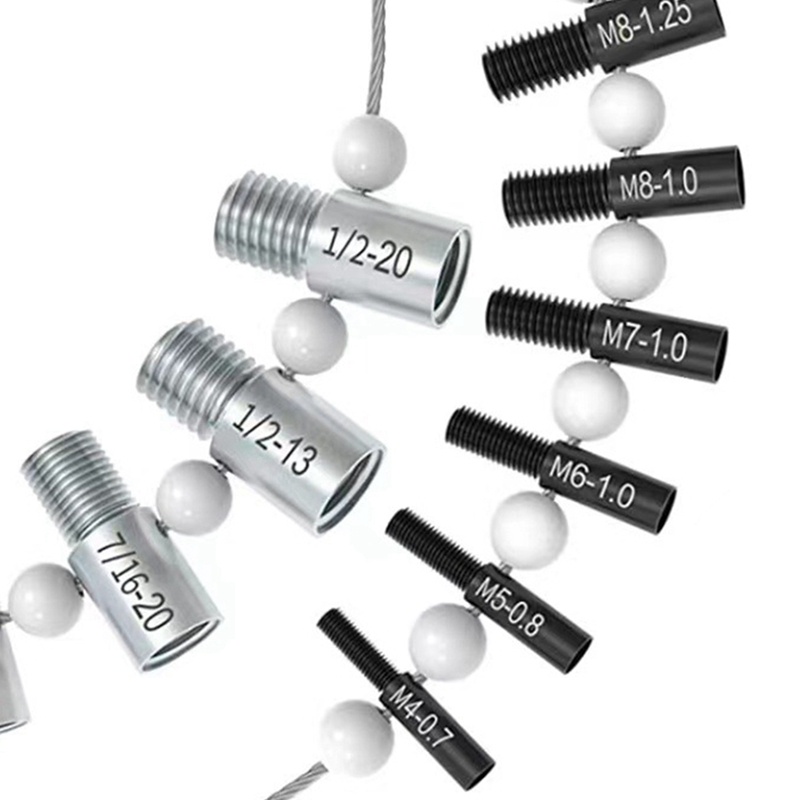 Portable Thread Tester Bolt Nut Screw Checking Checker 26 Male/Female ...