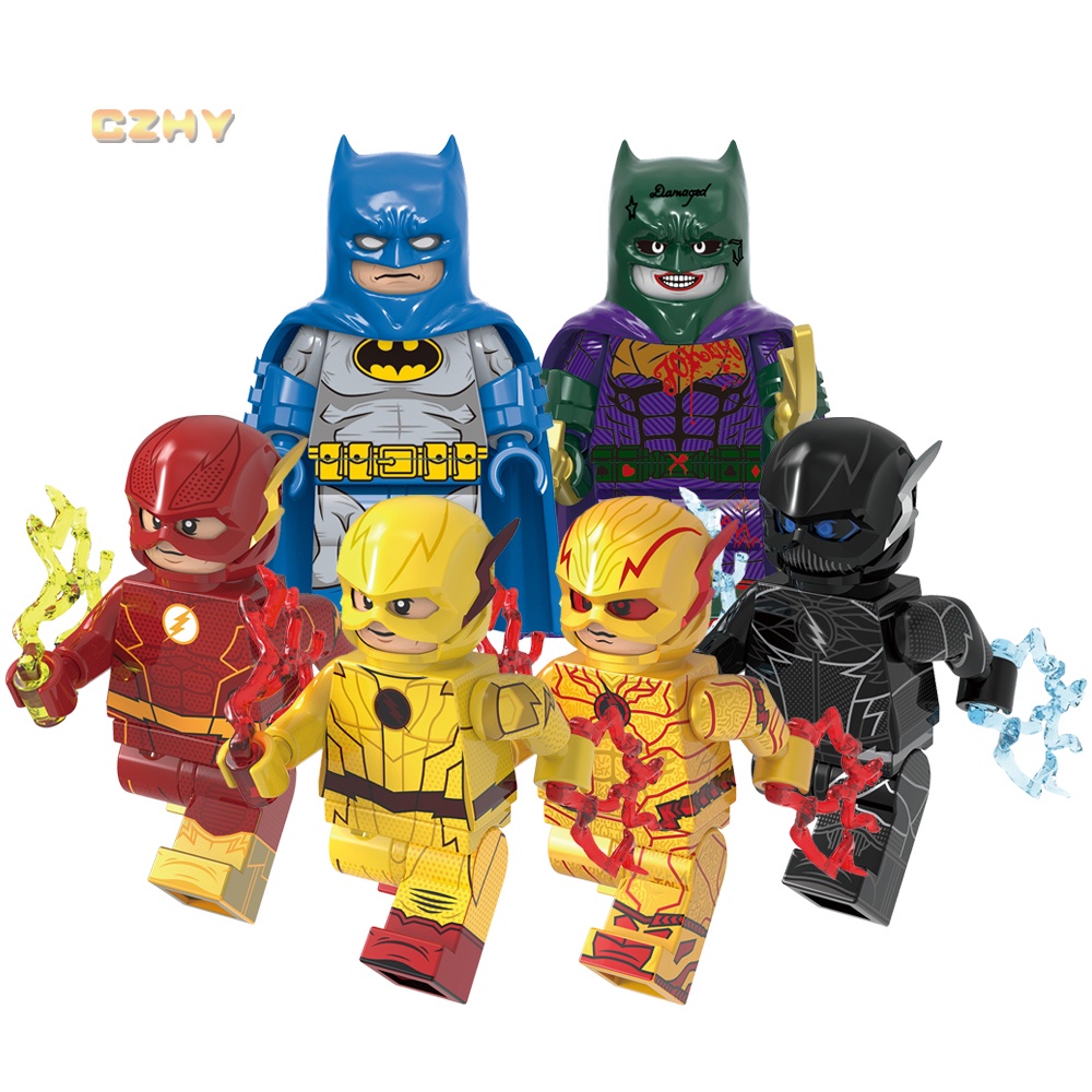 DC Movie Comics Version of Bat The Reverse Flash Zoom Man Super Heroes ...