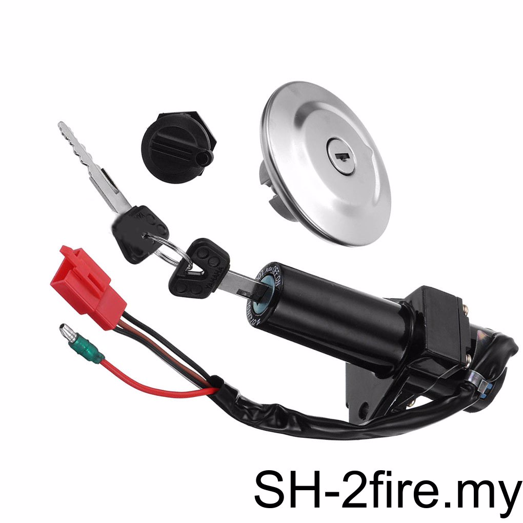 YBR125 YBR 125 20072014 ignition switch fuel lock seat cap replacement