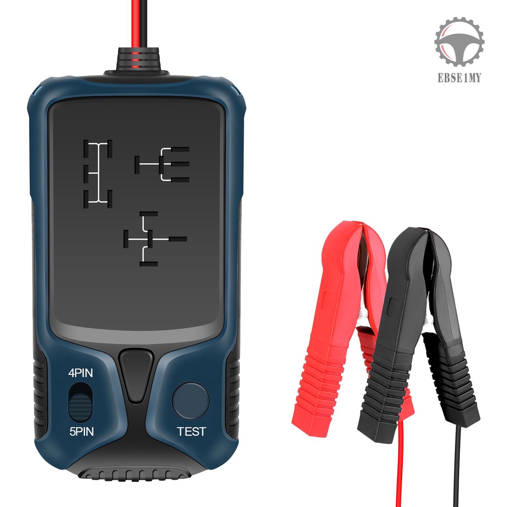 Auto Relay Tester, 12V Battery Checker, Universal Car Relay Diagnostic