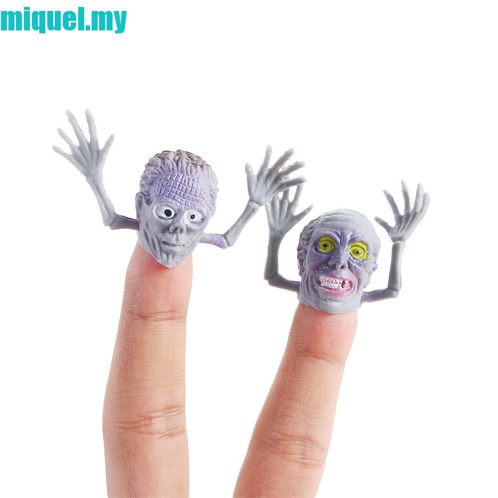 MIQUEL Novelty Gag Toys Mini Halloween Ghost Head Zombie Telling Story