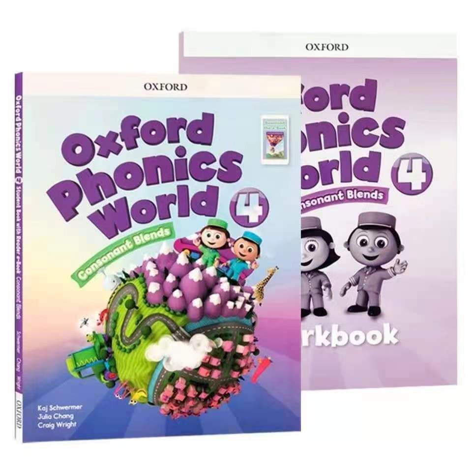 English Picture Book New Version oxford phonics world Grade 12345