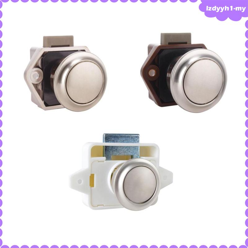 [JoyDIY] 25mm Keyless Push Button Type Lock Furniture Drawer Cupboard