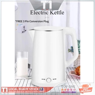 TOPONE 1.0L Electric Kettle Teapot 304 Stainless Steel