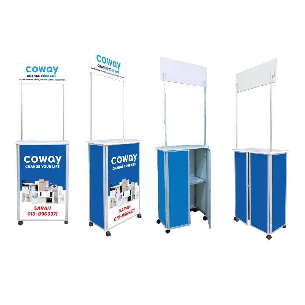 Aluminium Fortable Counter Sampling Booth/ Aluminium Counter Booth With