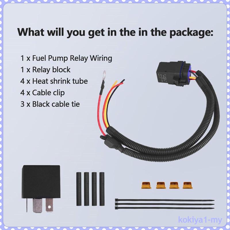 [KokiyaedMY] Fuel Pump Relay Cable Set 68269523AD Cbwpr091AA Cbp4P541Ab Replace Parts Shopee