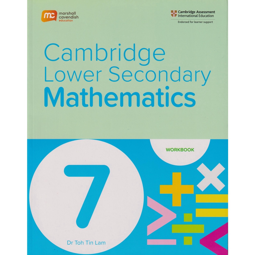 Cambridge Lower Secondary Mathematics Grade 7 Workbook | Shopee Malaysia