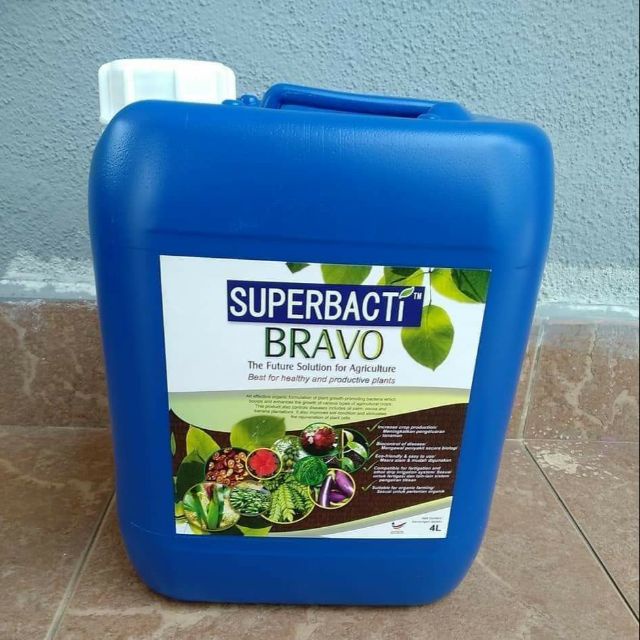 SUPERBACTI BRAVO 4Liter (Effective Microbes)- BENEFICIAL MICROB ...