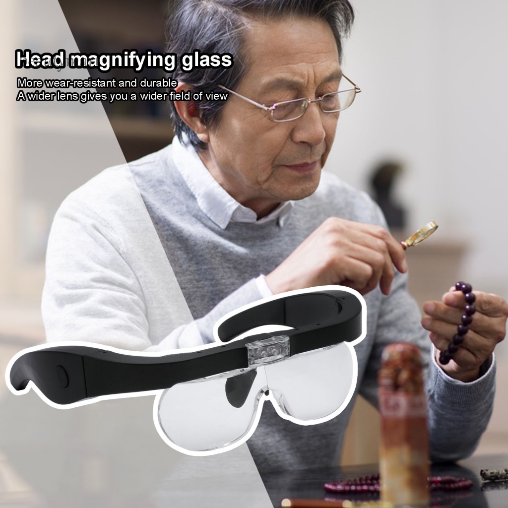 bm Usb Powered Lighted Magnifier Rechargeable Magnifying Glass Usb