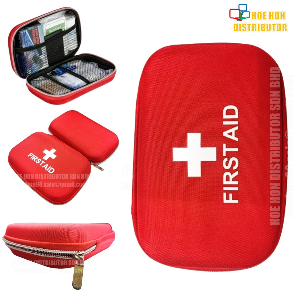 EVA Hard Case First Aid Kit 1pc Emergency Empty Box Peti Pertolongan