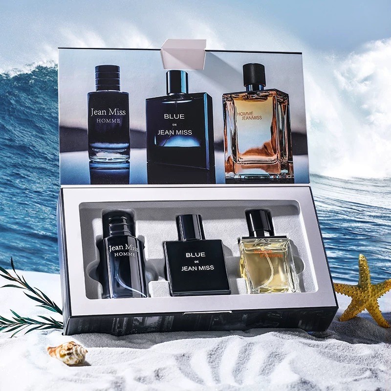 3pcs Men Perfume Gift Set Collection Body Spray Cologne Fragrance Long ...