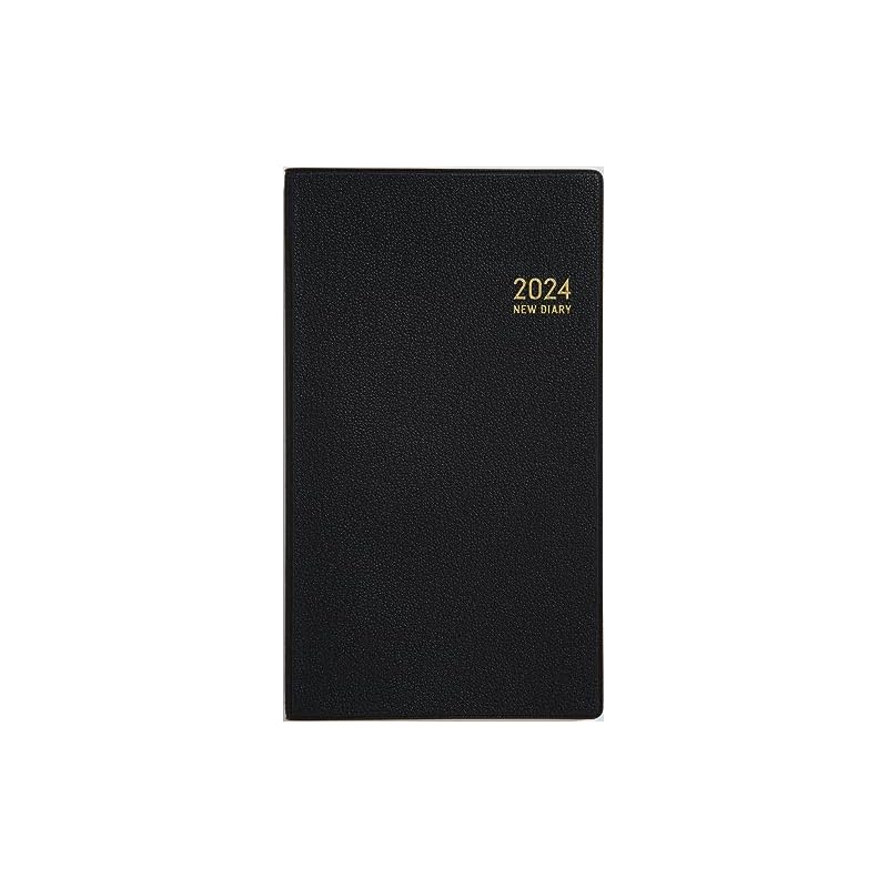 Takahashi Handbook 2024 Monthly New Diary Slim 1 Black No.120 (Starts