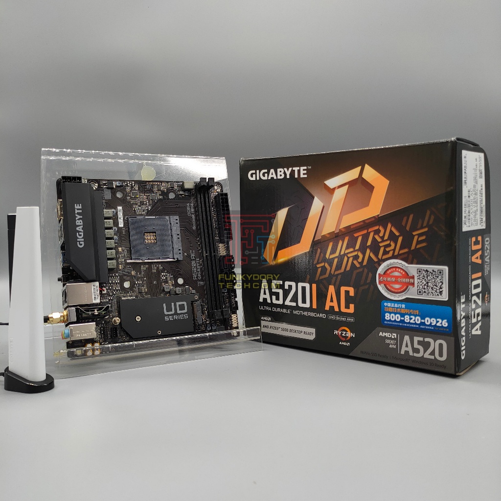 Gigabyte A520I AC Mini ITX AM4 Motherboard Shopee Malaysia