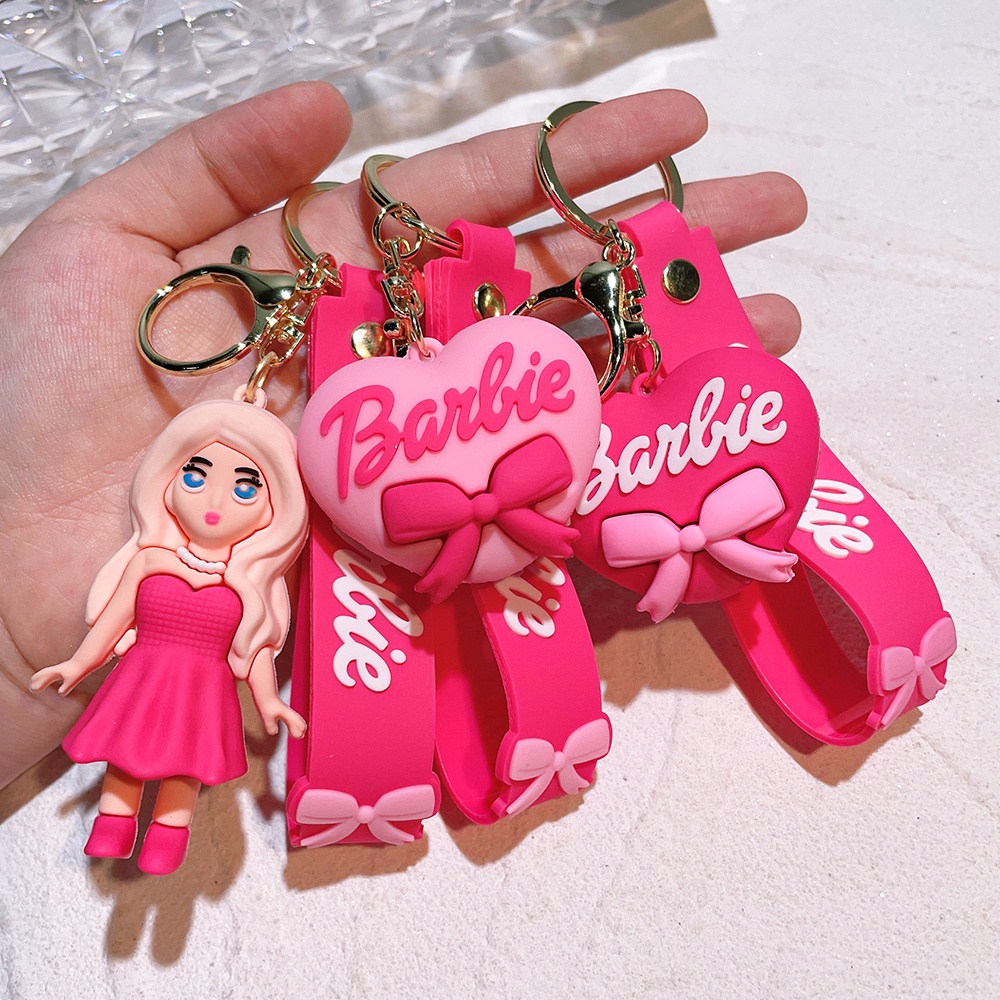 Barbie cheap doll keychain