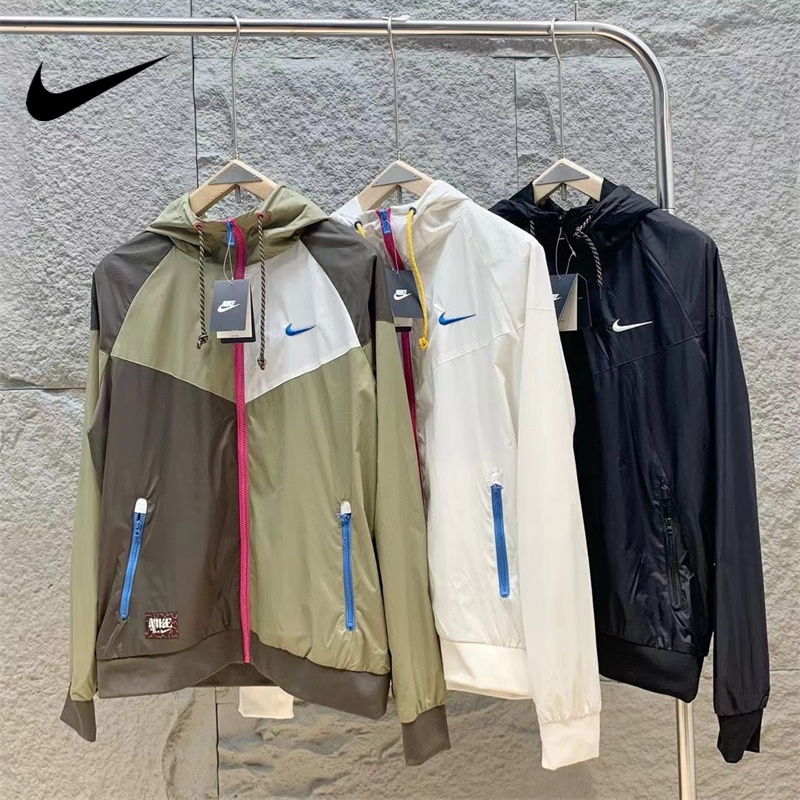 Embroidered Logo 100Original Mesh Inner Lining Stand Collar Couple