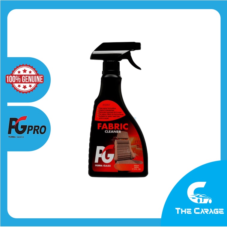 PG Pro Fabric Cleaner (500ml) - For car fabric and interior | Shopee ...