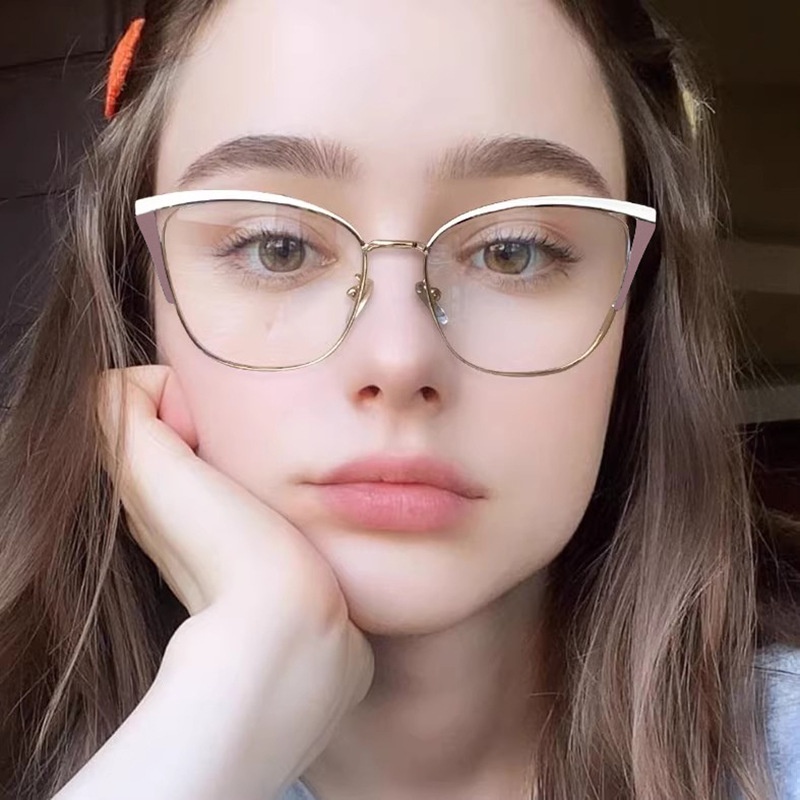 *Ready Stock* Anti Blue Light Blocking Glasses For Men/Women Clear Anti