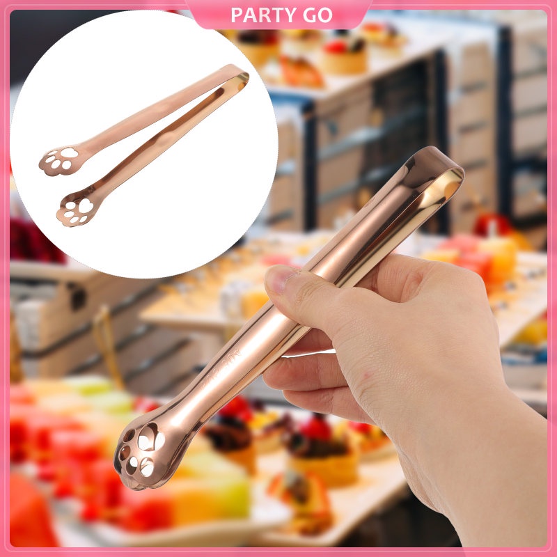 Mini Candy Vintage Clip Ice Cube Tong Fruit Serving Tongs Food Dessert