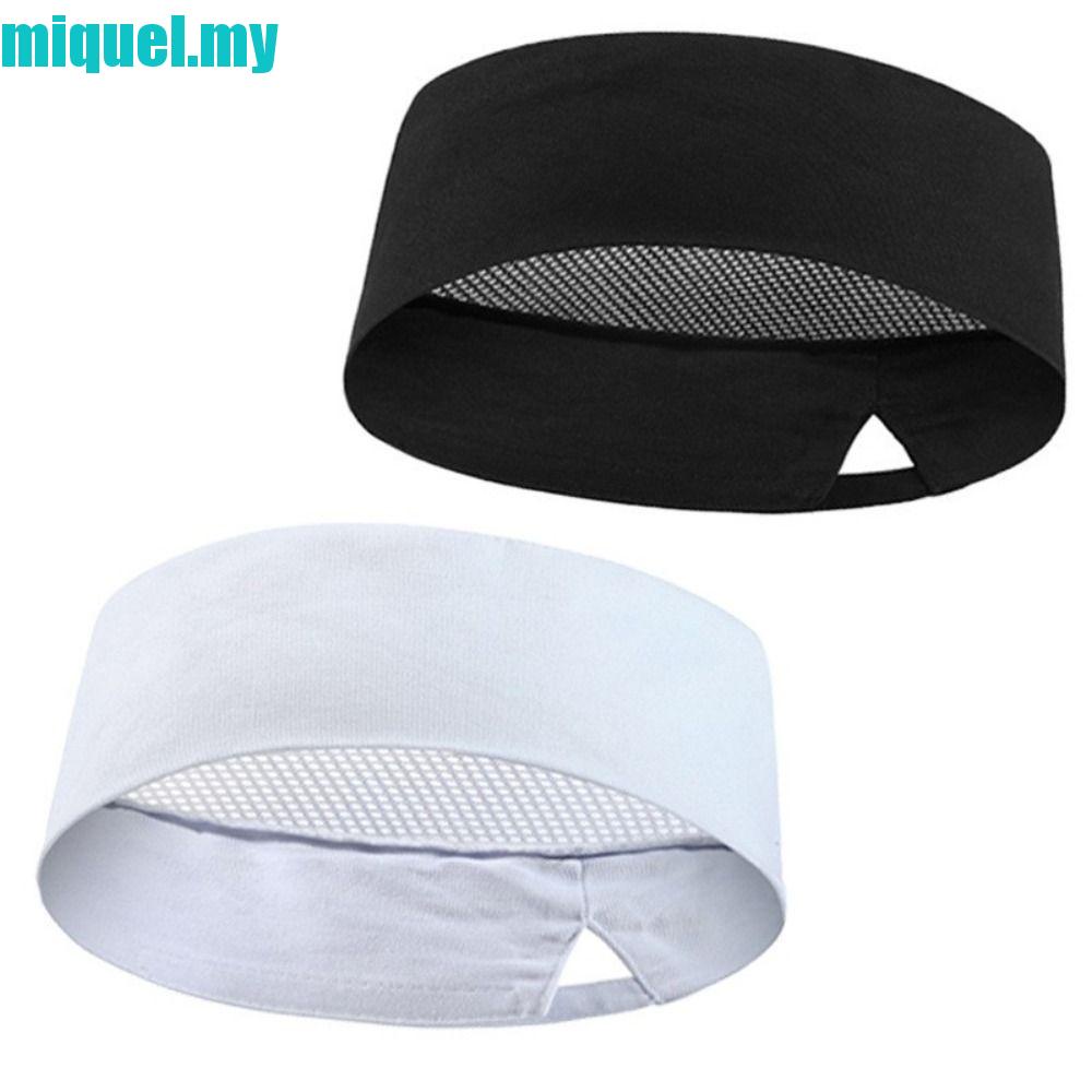 MIQUEL Breathable Sushi Cap, Single Layered JapaneseStyle Chef Flat