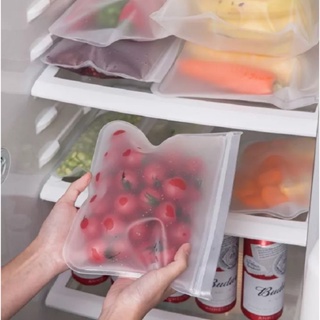 Reusable Airtight Bag Thickening Refrigerator Storage Frozen Sub-Packaging  Bag