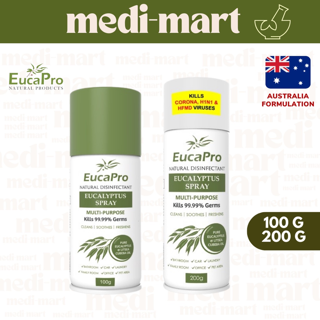 EUCAPRO Eucalyptus Multi Purpose Anti Bacterial Disinfectant Spray 🇦🇺 ...
