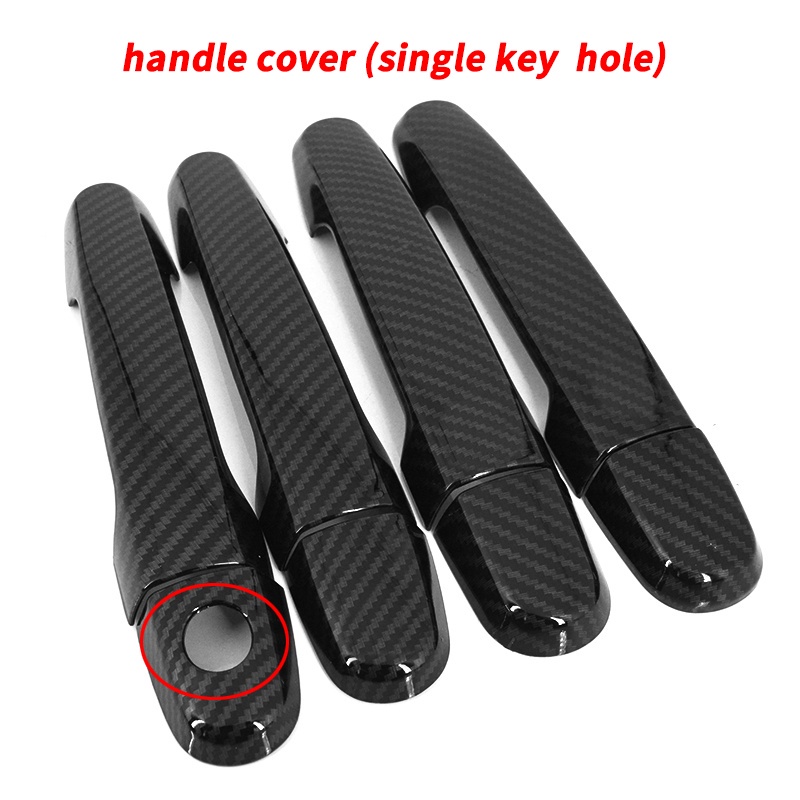 TOYOTA VIOS 20142017 Carbon Fiber Door Handle Cover Rear Window