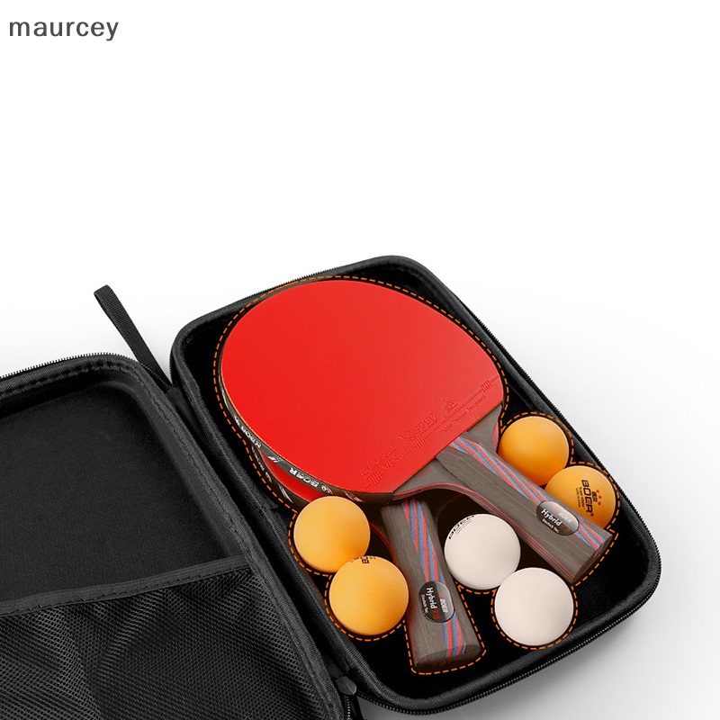 maurcey 1pc Table Tennis Bat Cover Paddle EVA Bag Ping Pong Cases Zip