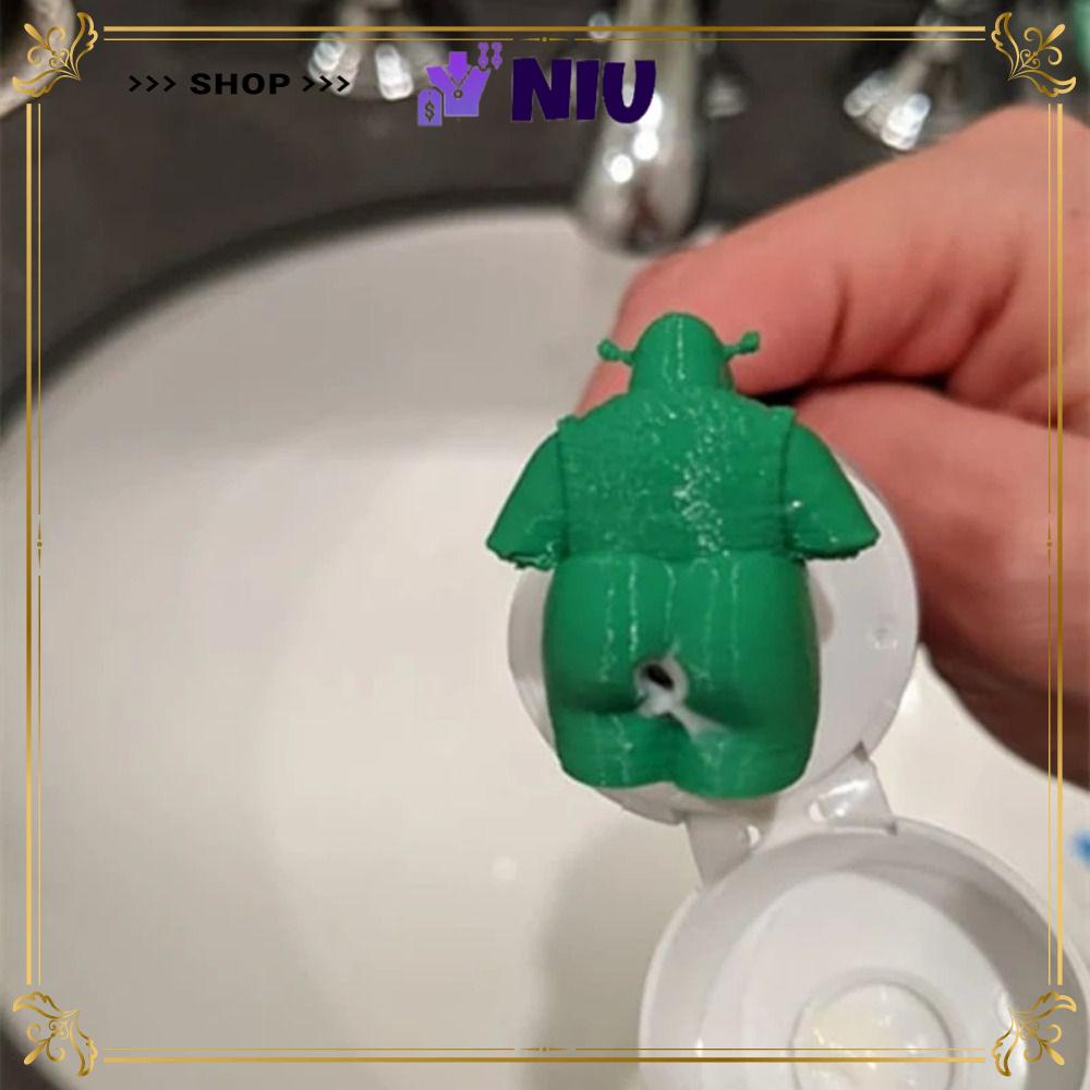 NIU Toothpaste Squeezer, Bathroom Supplies Toothpaste Dispenser Shrek