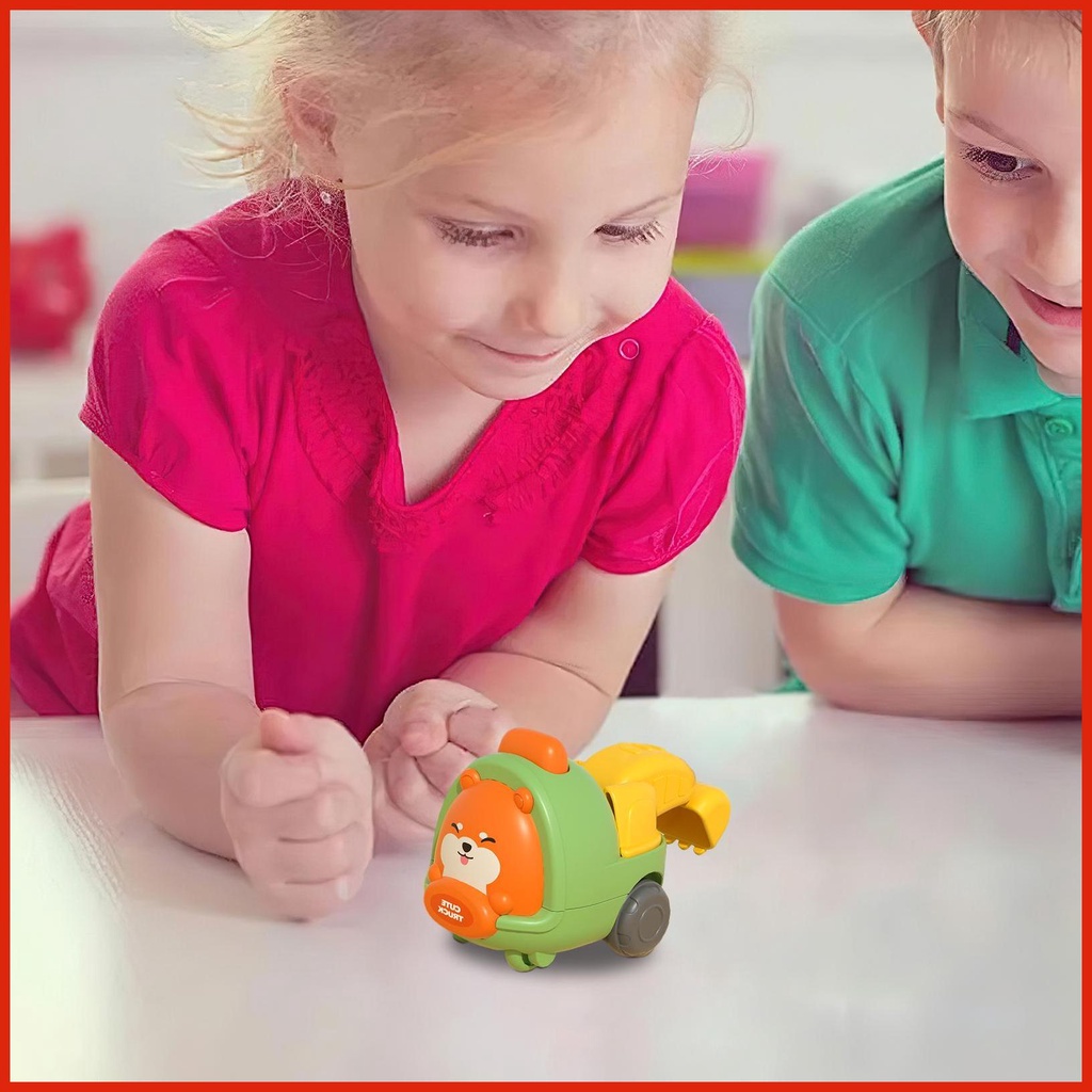 Pull Back Toy Cars Pull Back and Go Animal Racing Cars for Kids Learning & Education Fine Motor