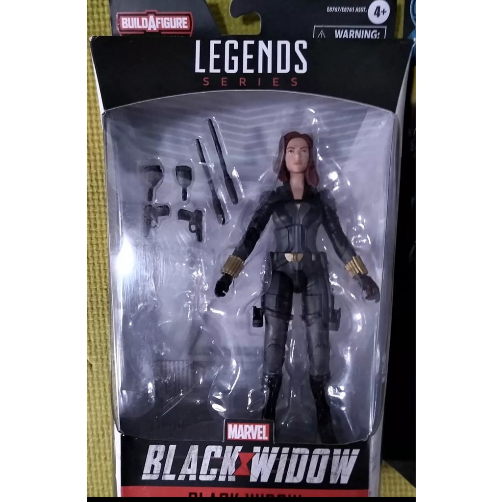 Hasbro Marvel Legends Crimson Mecha Suit Black Widow No Assembly 6 ...