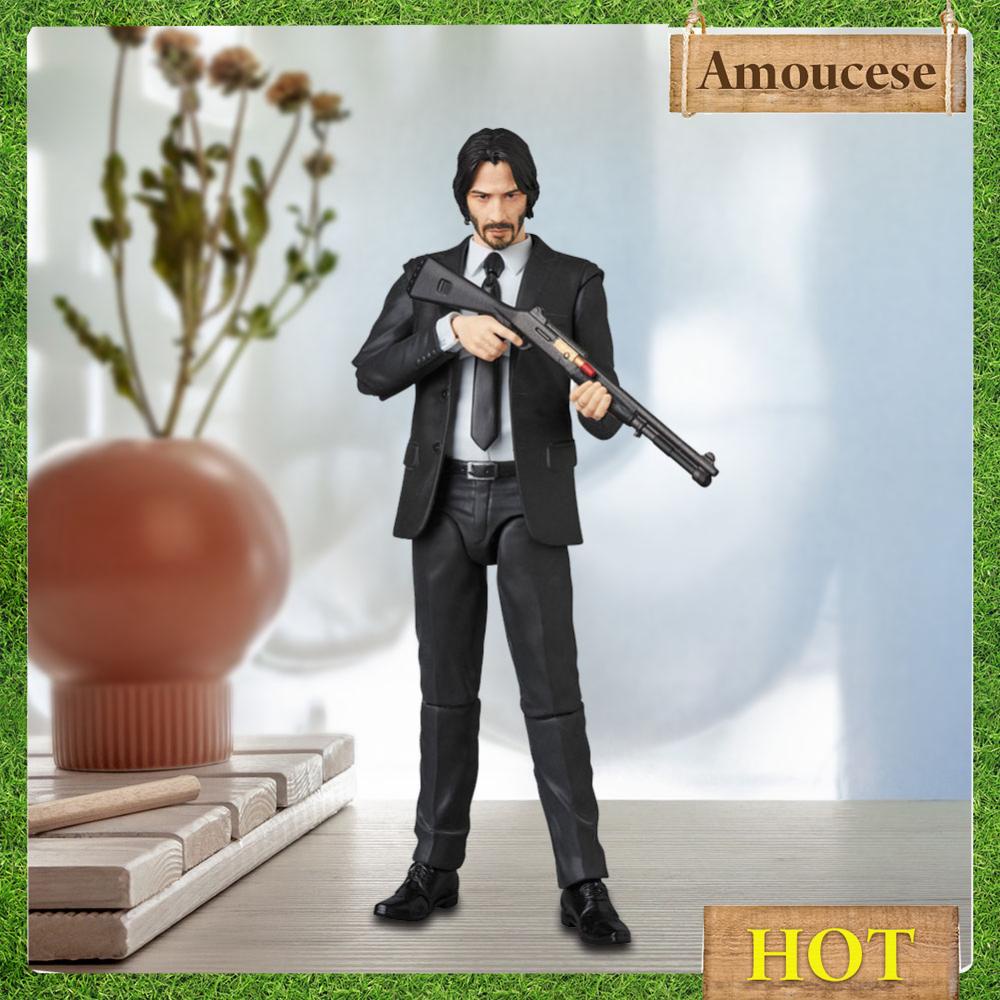 63inch John Wick 2 Pvc Figure Statue Mafex No 085 John Wick Chapter 2 Pvc Toys Sunburst1my 8148