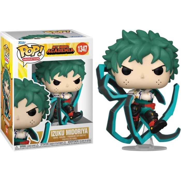 Funko POP! My Hero Academia - Deku Mit Helmet Metallic, Ca. 9,5 Cm Vinyl-Figur, Sammlerstück