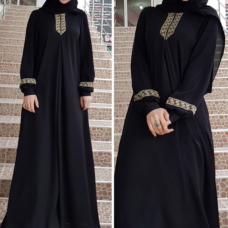 Ramadan Dubai Plus size Abaya S-5XL Islam Arab robe Women Wea Abaya ...