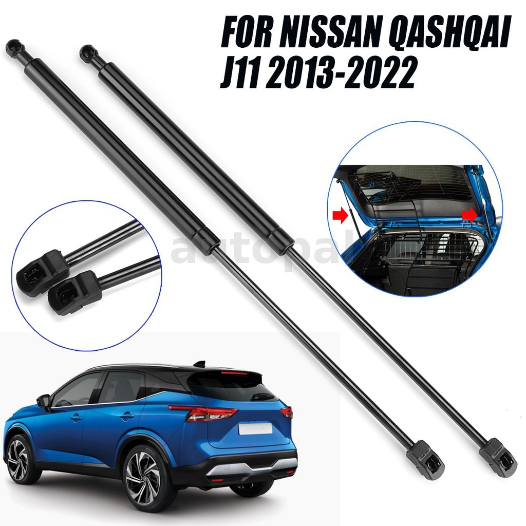 Qty(2) Hood Struts For Nissan Qashqai J12 2021-2025 Front Bonnet
