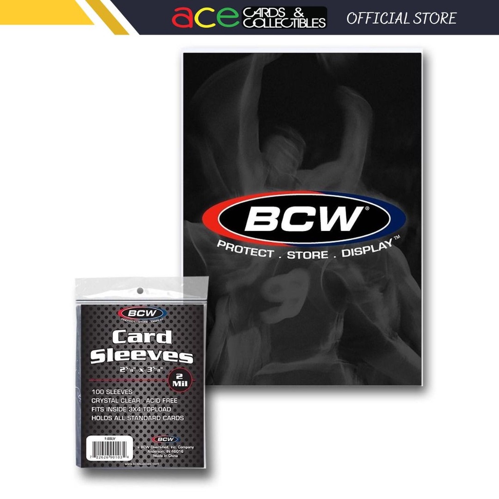BCW Card Sleeves (Penny Sleeve) Shopee Malaysia