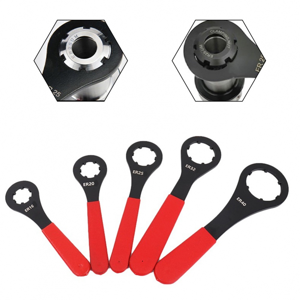 Sturdy O Type For ER16 For ER20 For ER25 For ER32 Collet Wrench for
