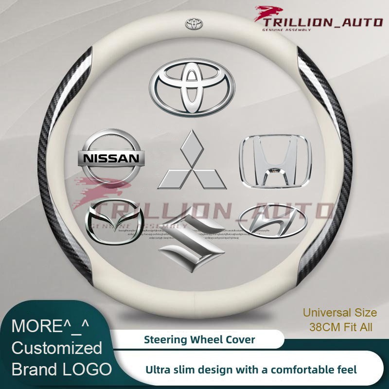 Universal Size 38CM Steering Wheel Cover For Toyota Yaris Camry Corolla