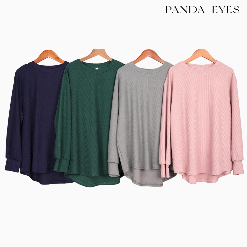 Pandaeyes Sweatshirt Top CLO-CNWJ1116BL | Shopee Malaysia