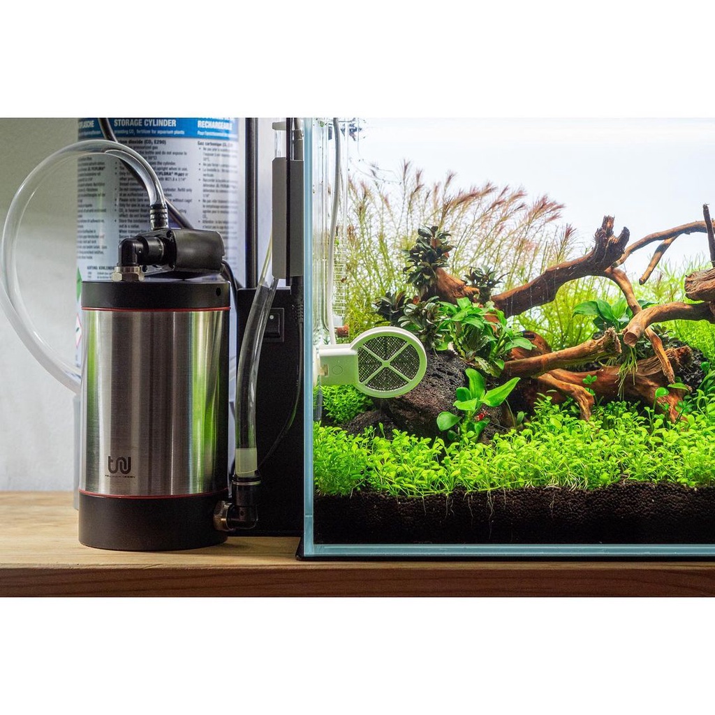 TRU Stainless Steel Nano Aquarium Canister Filter (S/M) (Nano Tank