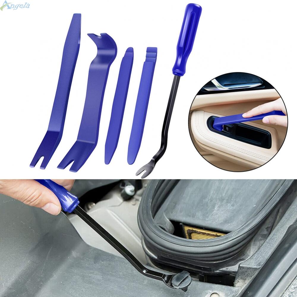 5pc Auto Trim Removal Tool Kit Car Panel Door Dashboard Fastener 