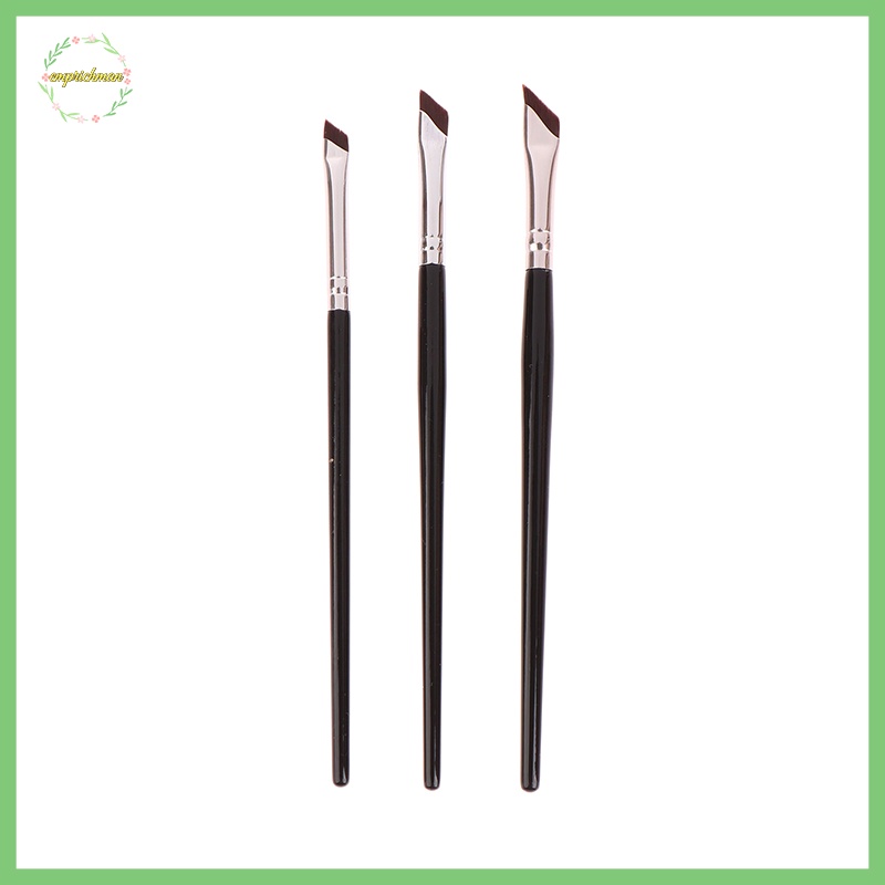 EPMN> Blade Eyeliner Brush Ultra Thin Fine Angle Flat Eyebrow Brush