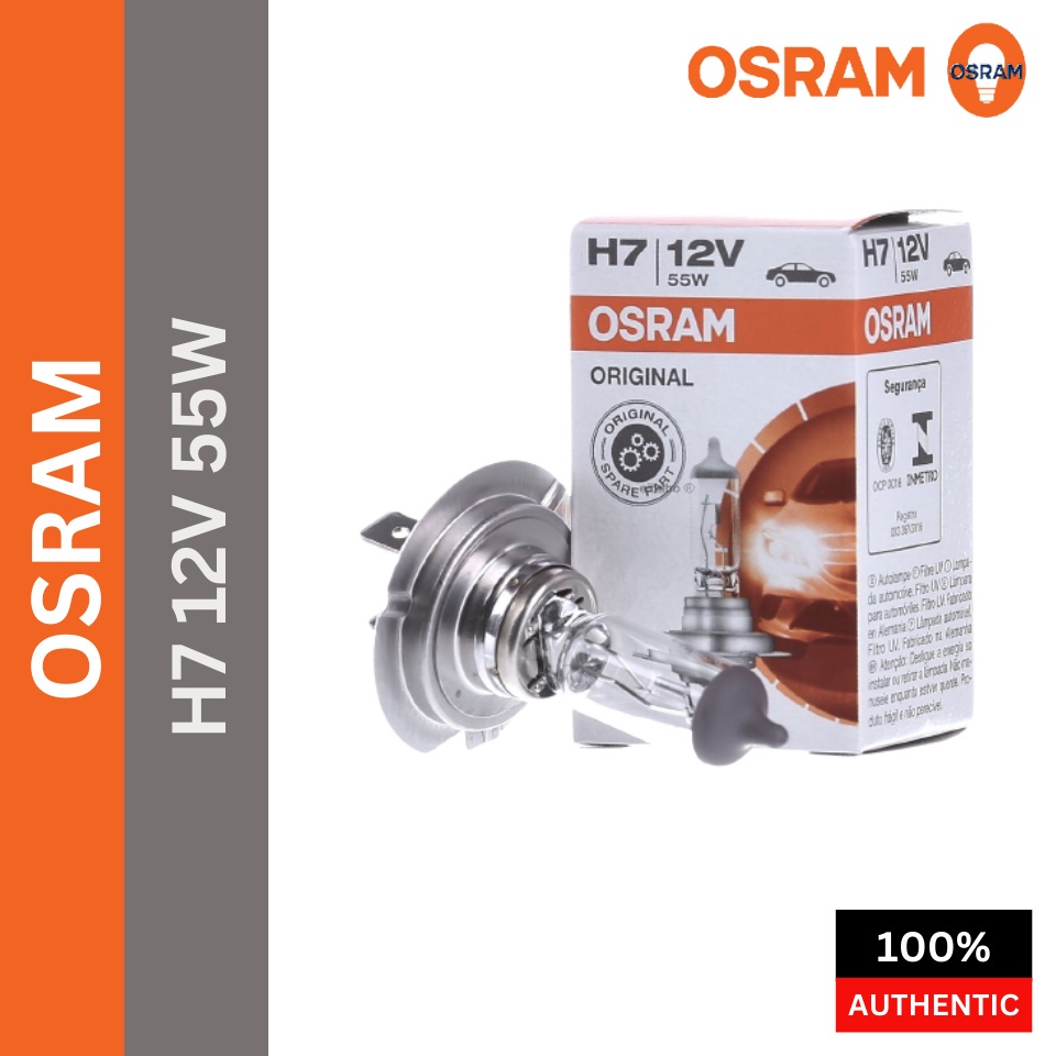 64210 OSR ORIGINAL OSRAM GENUINE H7 12V 55W BULB (1PCS) | Shopee Malaysia