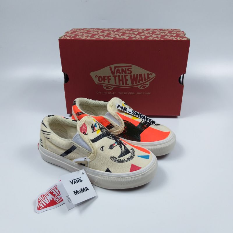 Vans Moma slip On Moma Kids Original Premium 100% Couple Includ box ...