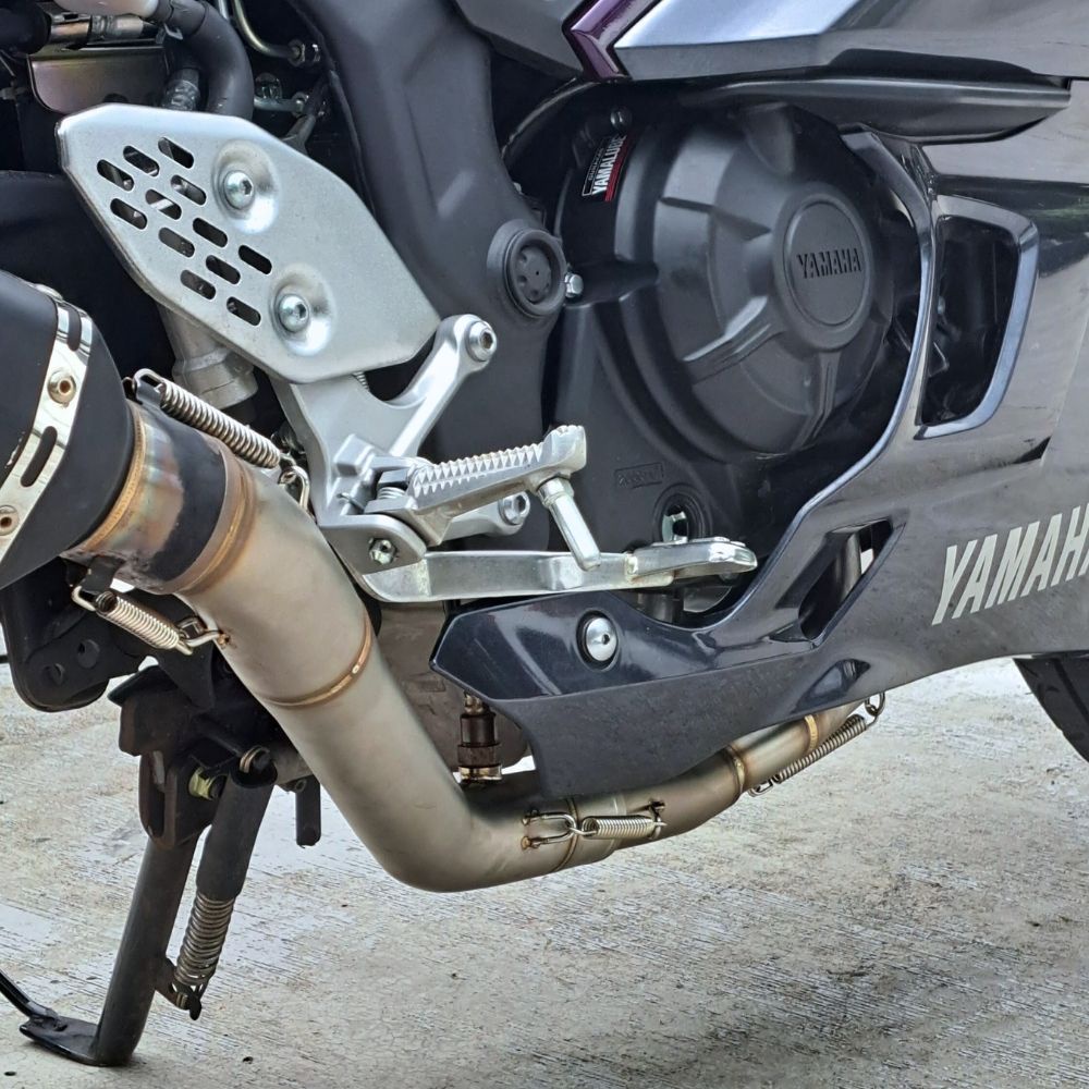 Yamaha R25 V1 V2 Abs 2023 MT25 Full System Exhaust Header Straight ...