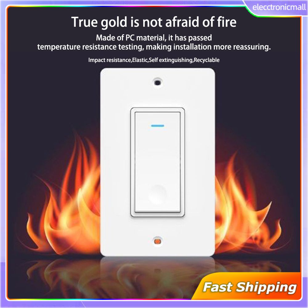 HomeKit Remote Access Wireless Smart Switch With Matter Protocol