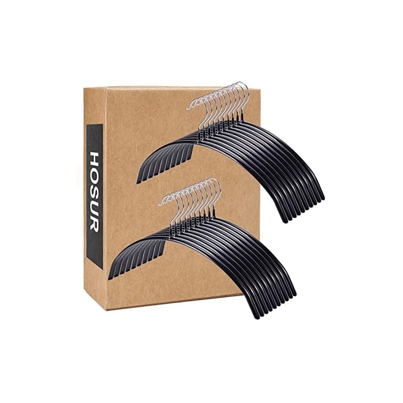 HOSUR Hanger 20 hangers that do not slip, do not leave marks, do not fall over, do not stick, do