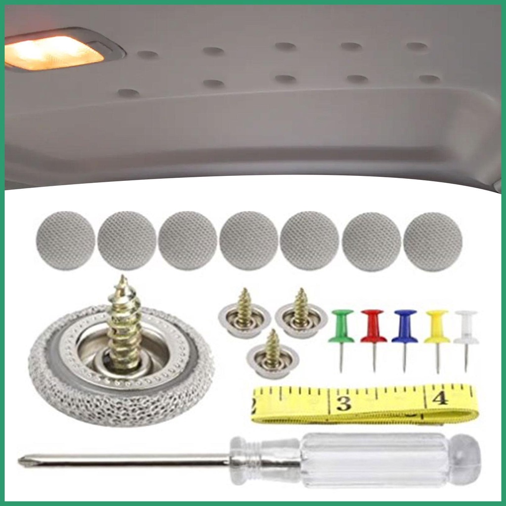 60PCS Car Ceiling Repair Kit Car Interior Roof Buckle Auto Roof Snap